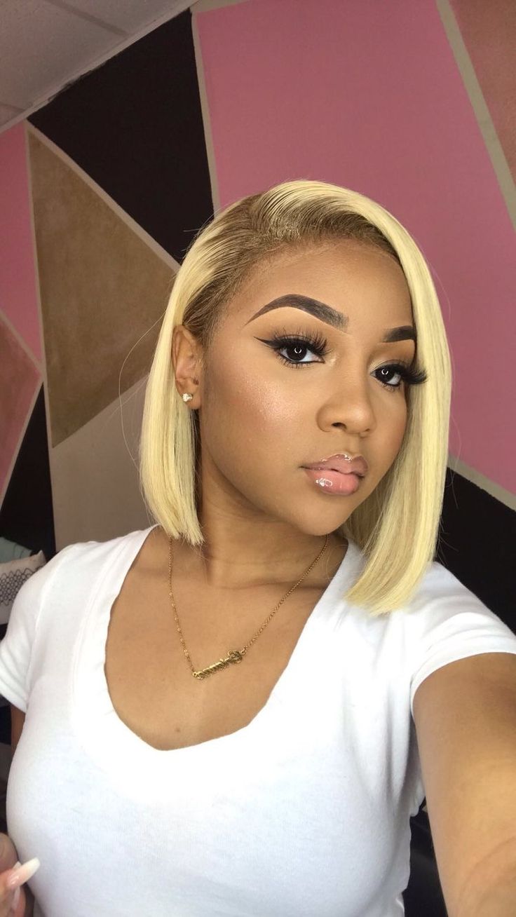 dark root blonde full frontal lace wig - Main Image