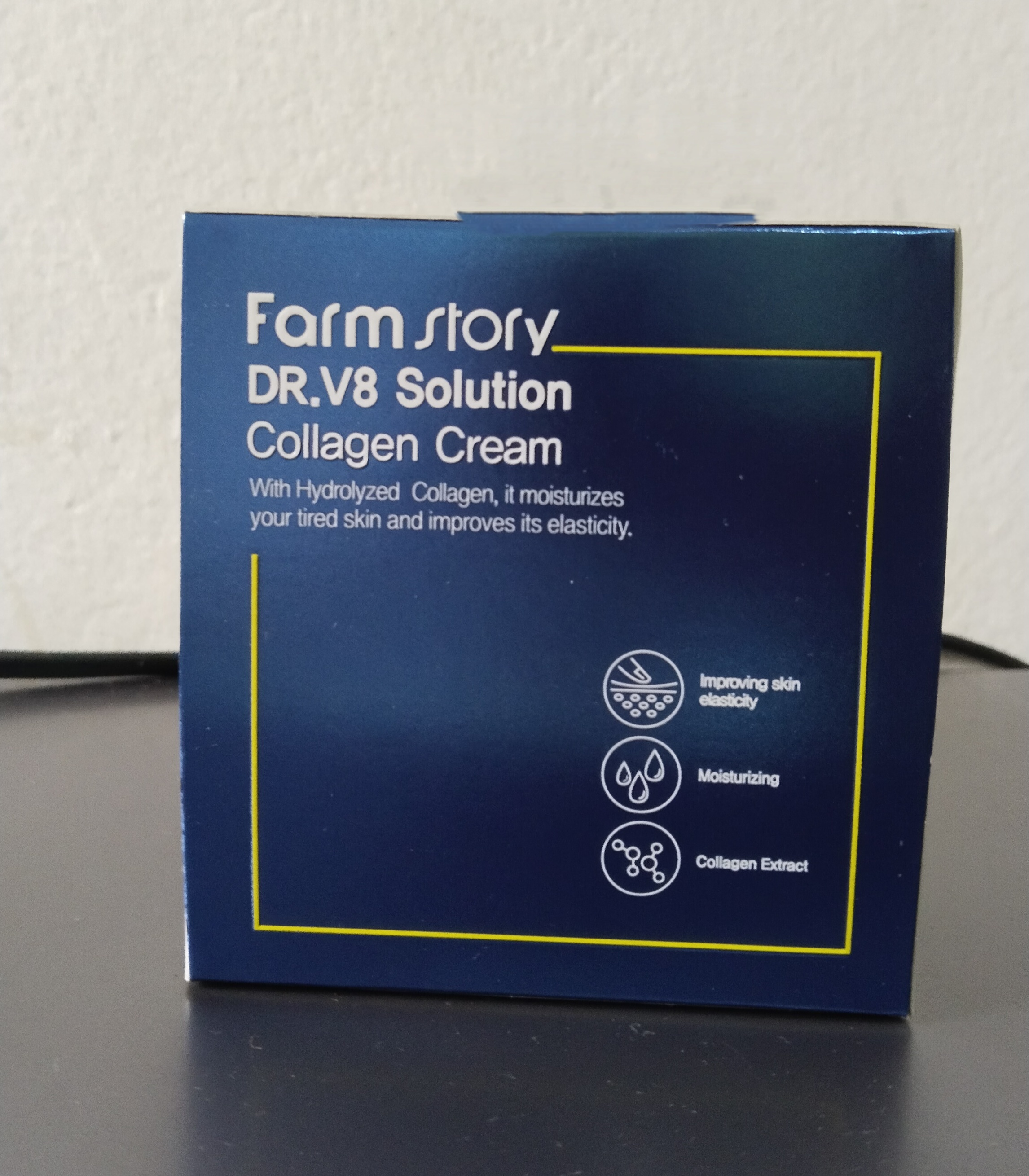 farm stay d.r v8 solution collagen face cream  - Thumbnail 3